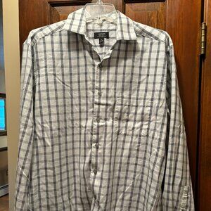 Alfani Performance long-sleeve button-down shirt - Men's Regular Fit M